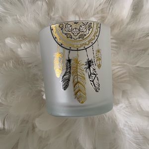 Dream catcher candle holders